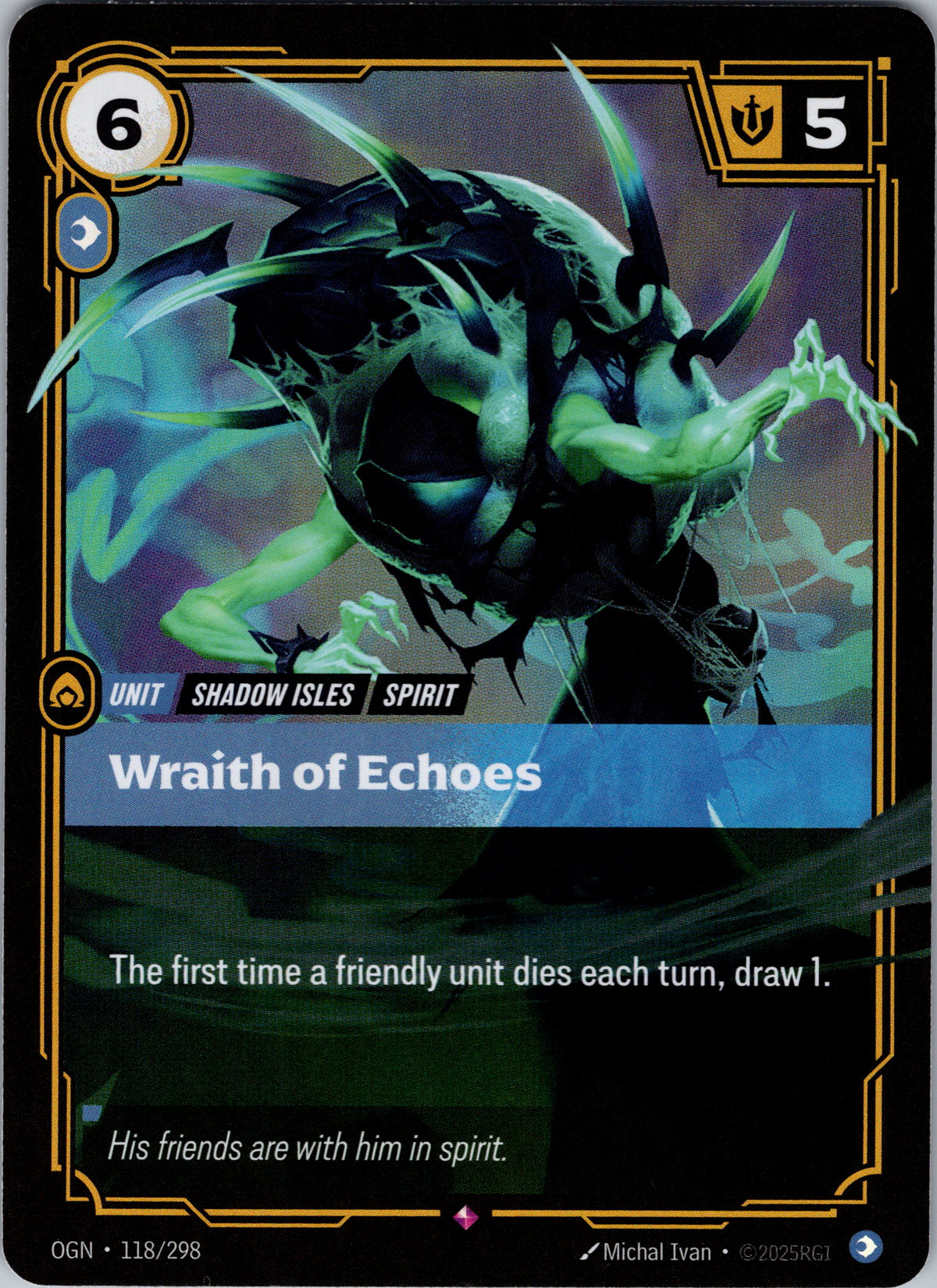 Wraith of Echoes - front