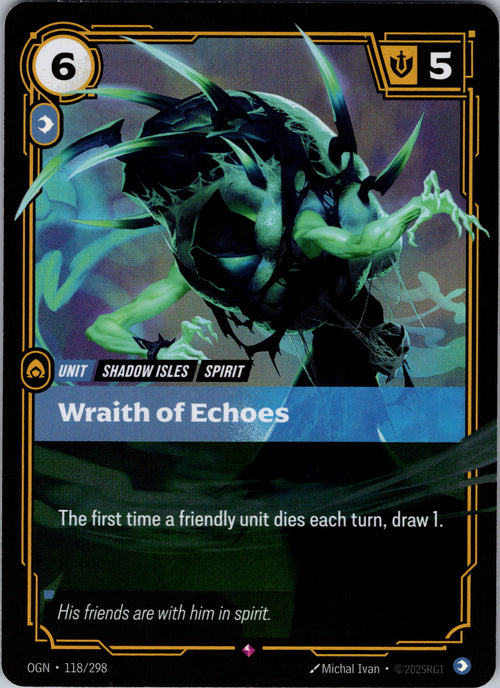 Wraith of Echoes - front