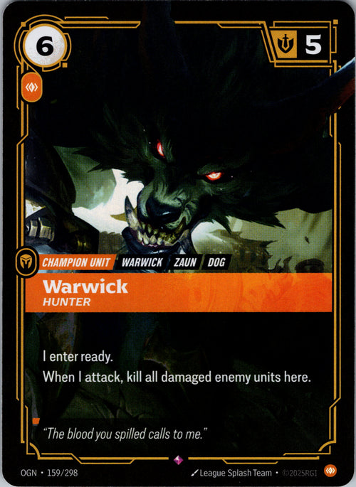 Warwick - Hunter - front