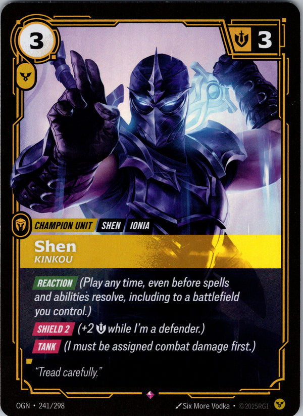 Shen - Kinkou - front