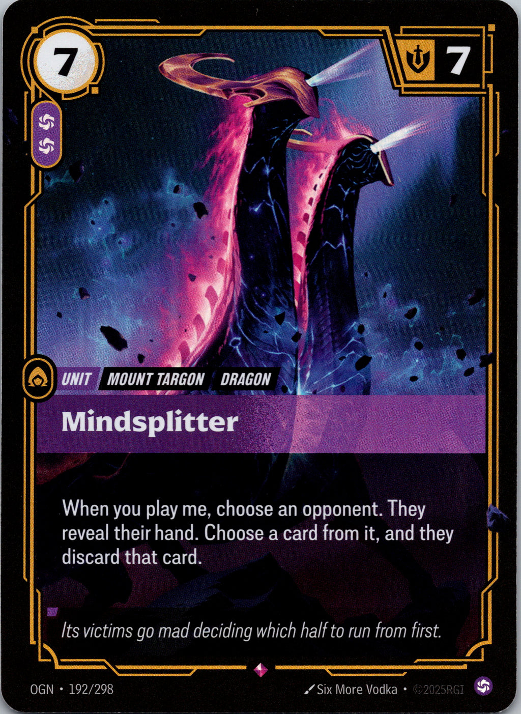 Mindsplitter - front