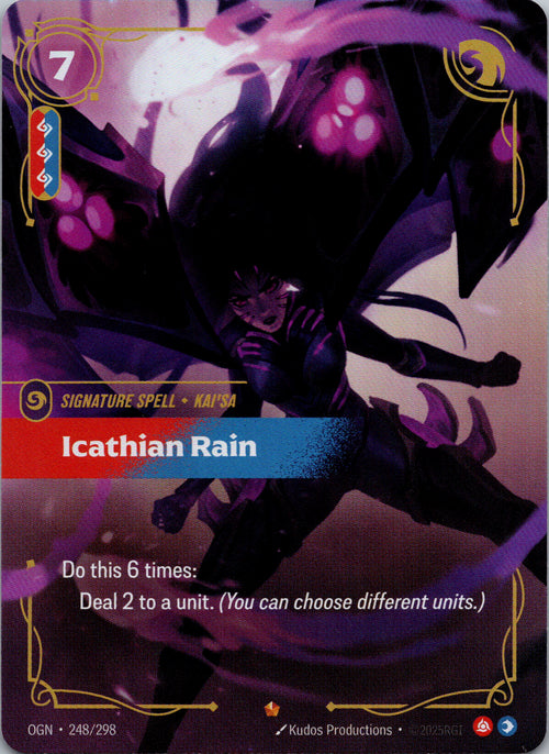 Icathian Rain - front