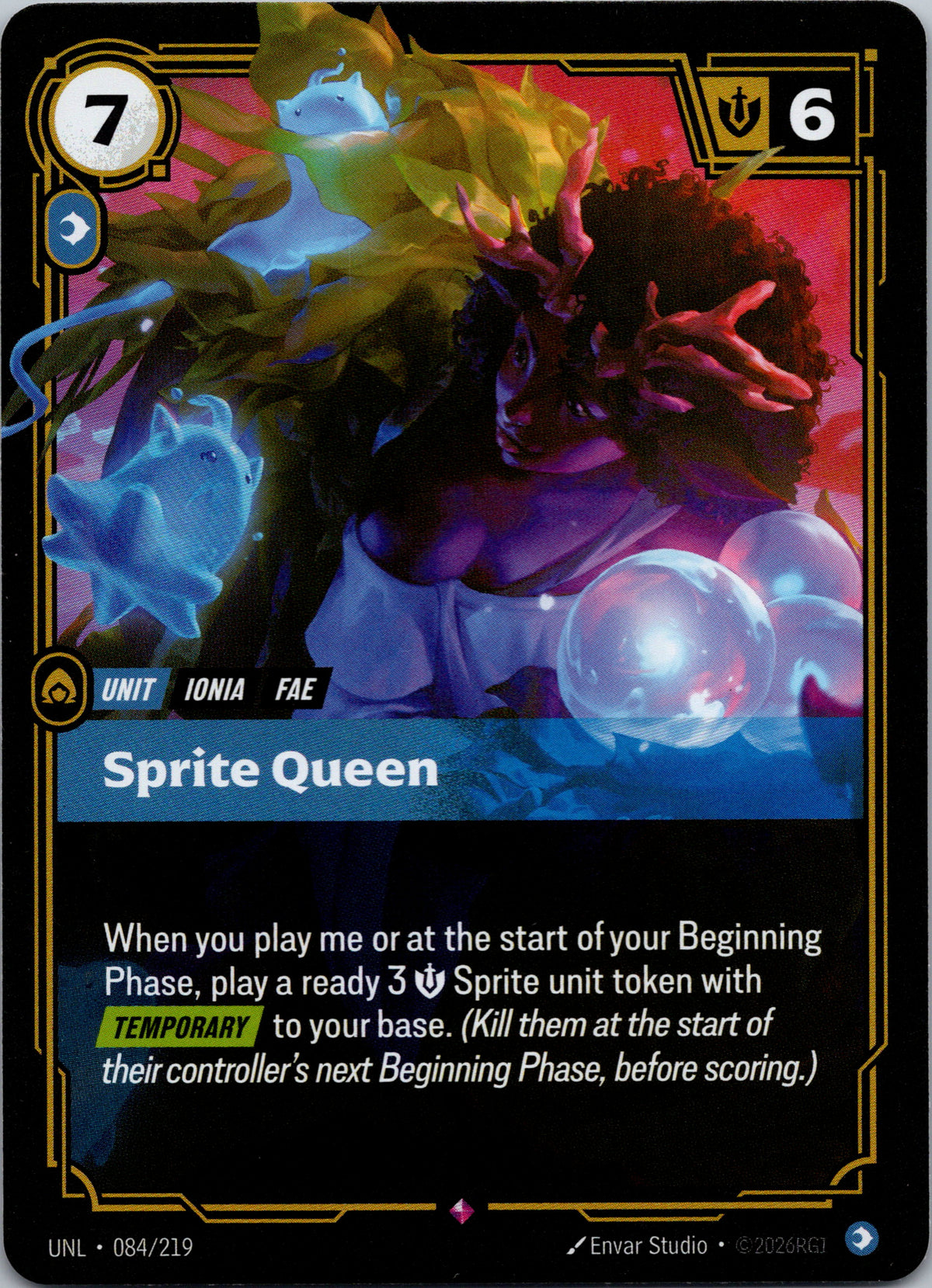 Sprite Queen - front