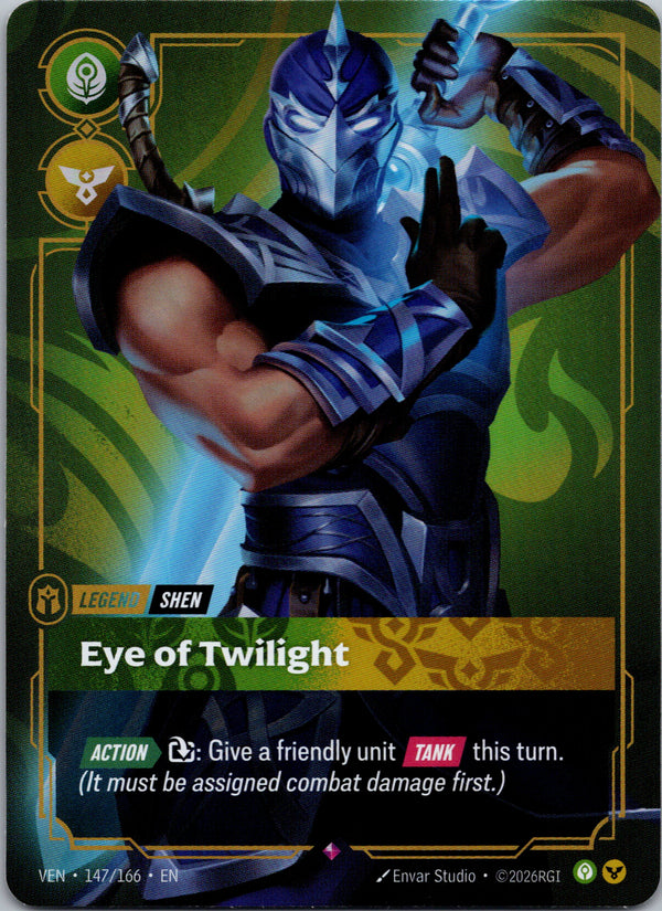 Shen - Eye of Twilight 147/166 – framsida på exemplaret