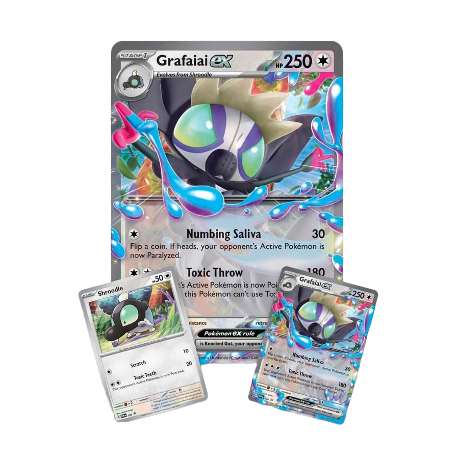 Pokémon TCG: Grafaiai ex box