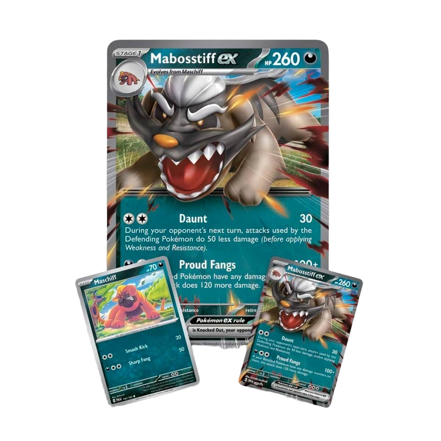 Pokémon TCG: Mabosstiff ex box