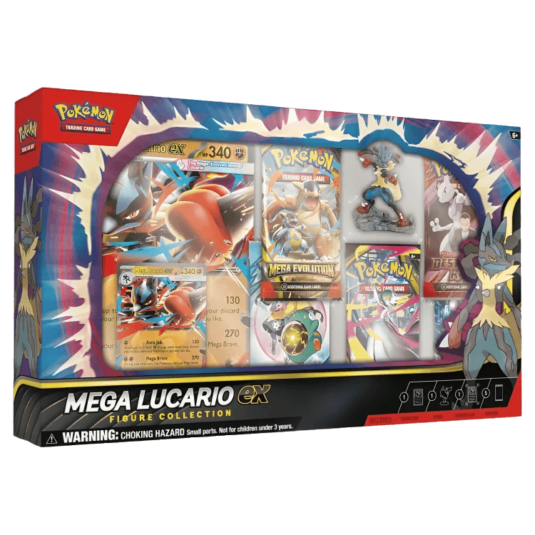 Pokémon TCG: Mega Lucario ex Figure Collection box