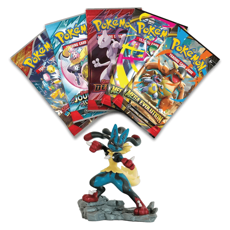 Pokémon TCG: Mega Lucario ex Figure Collection box