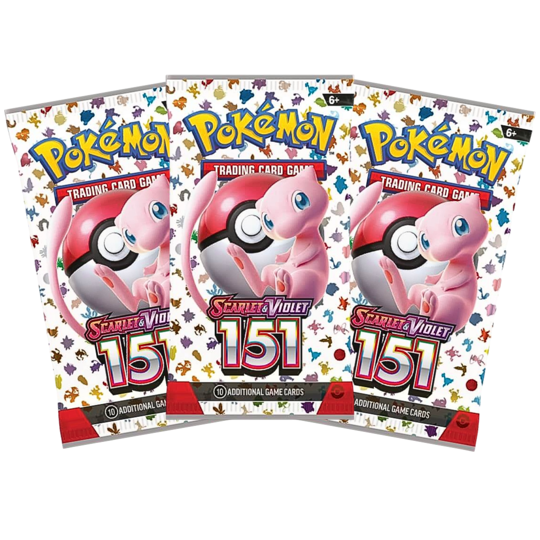 [LIVEÖPPNING] 3st Pokémon 151 Booster packs