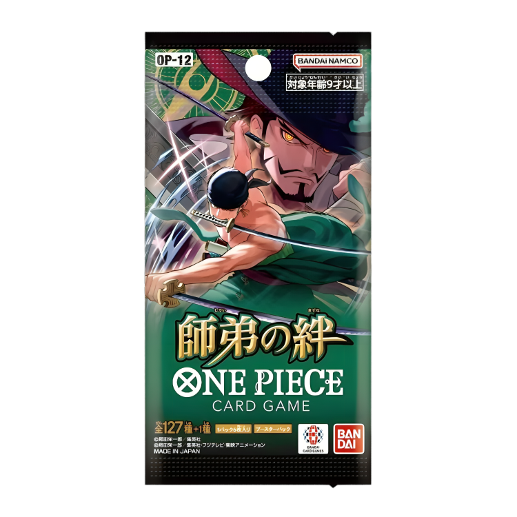 One Piece TCG: Legacy of the Master OP-12 Booster pack (Japanskt)