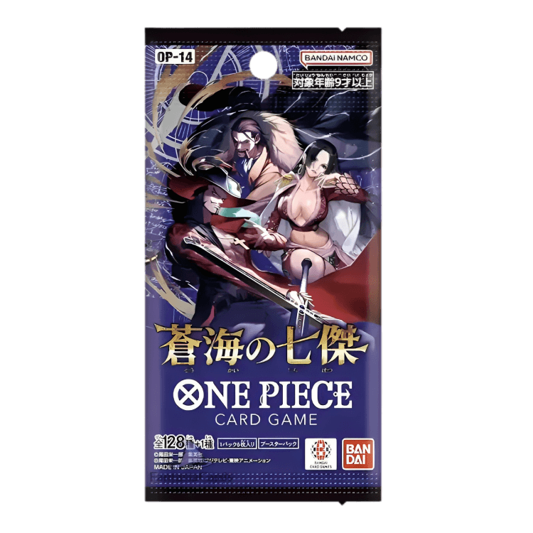One Piece TCG: The Azure Sea's Seven OP-14 Booster pack (Japanskt)