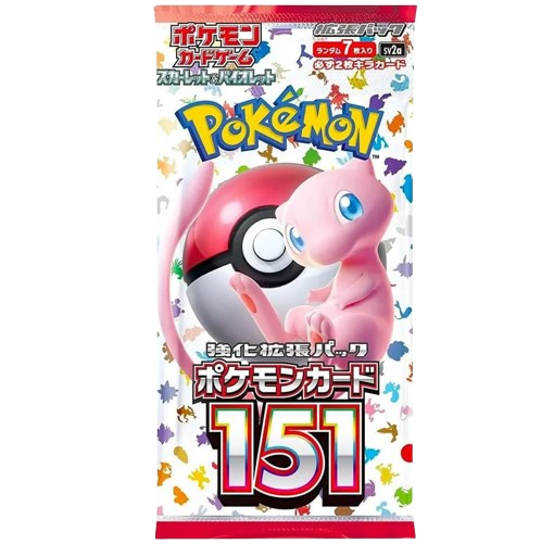 Pokémon TCG: Pokémon 151 Booster pack (Japanskt)