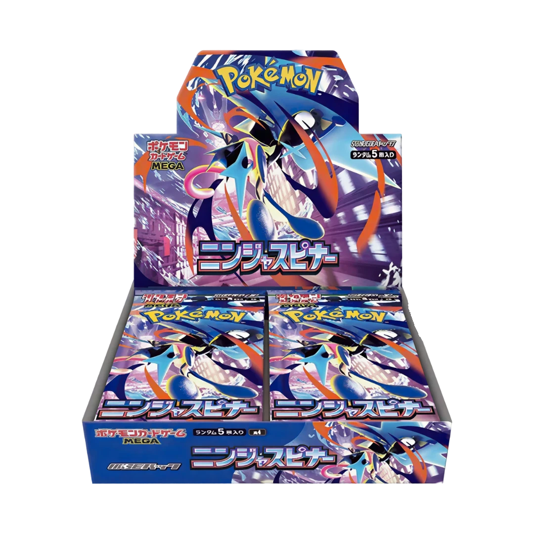 [FÖRBESTÄLLNING] Pokémon TCG: Ninja Spinner m4 Booster box (Japansk)