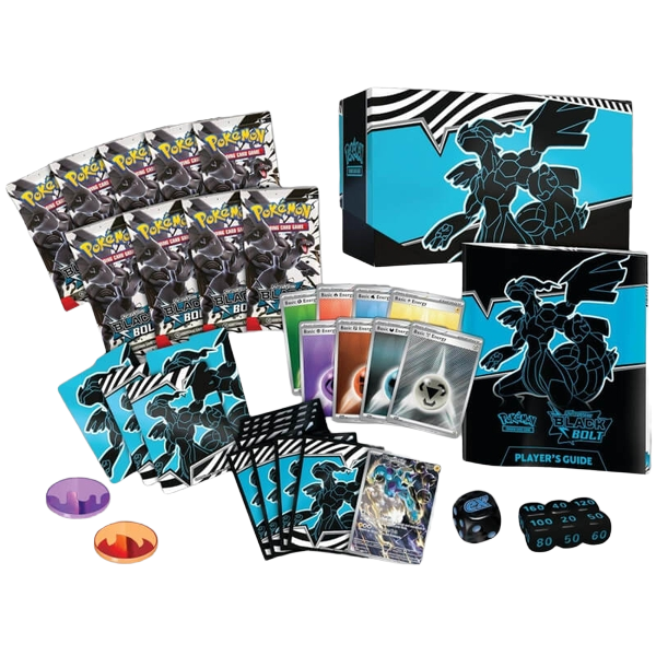 Pokémon TCG: Scarlet & Violet Black Bolt SV10.5 Elite Trainer Box