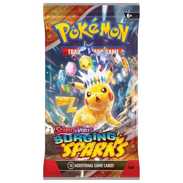 FÖRBESTÄLL: Surging Sparks SV8 Booster pack