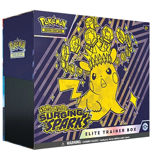 FÖRBESTÄLL: Surging Sparks SV8 Elite trainer box