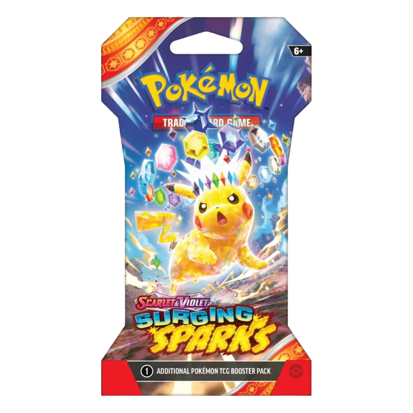 FÖRBESTÄLL: Surging Sparks SV8 Sleeved booster pack