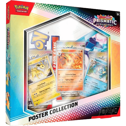 FÖRBESTÄLL: Pokémon S&V 8.5 Prismatic Evolutions Poster Collection Box