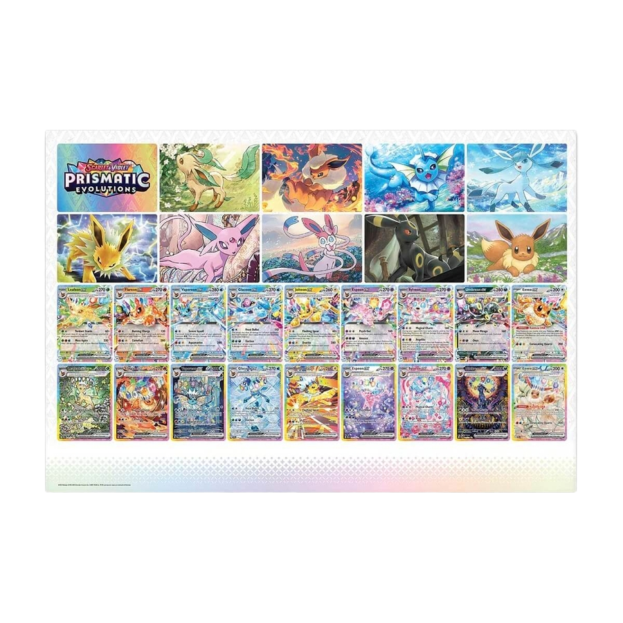 Pokémon TCG:  S&V 8.5 Prismatic Evolutions Poster Collection Box