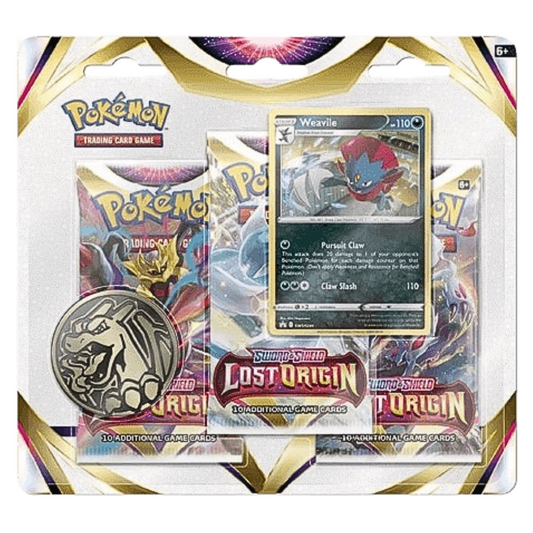 Lost Origin SWSH11 3 Pack blister (Weavile)