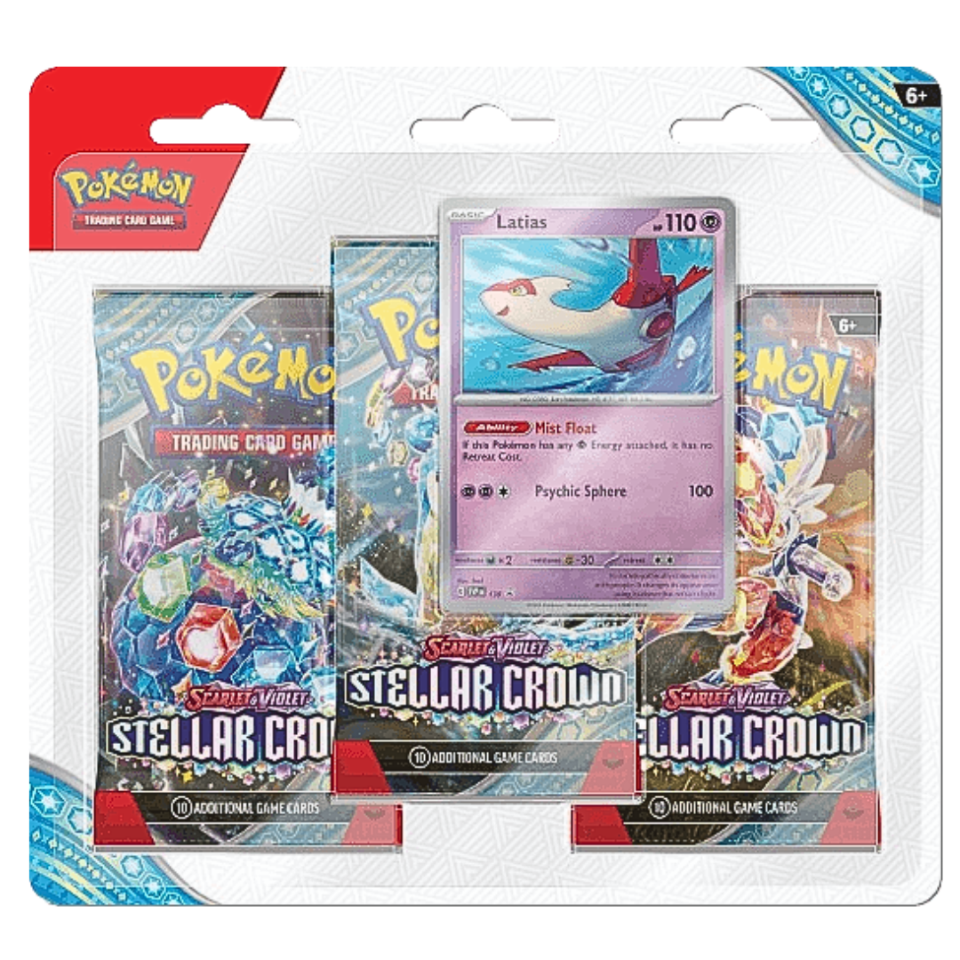 Stellar Crown SV7 3 Pack blister (Latias)