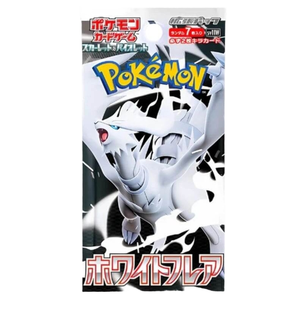 [LIVEÖPPNING] 1st White Flare Japanskt Booster pack