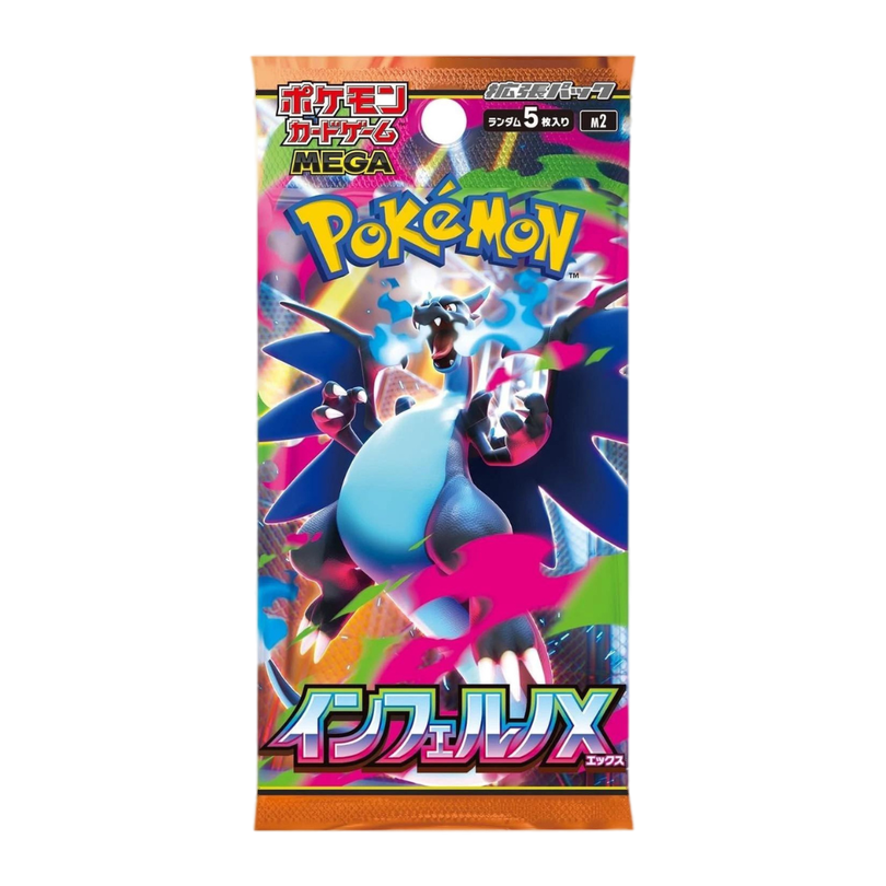 Pokémon TCG: Inferno X m2 Booster pack (Japanskt)