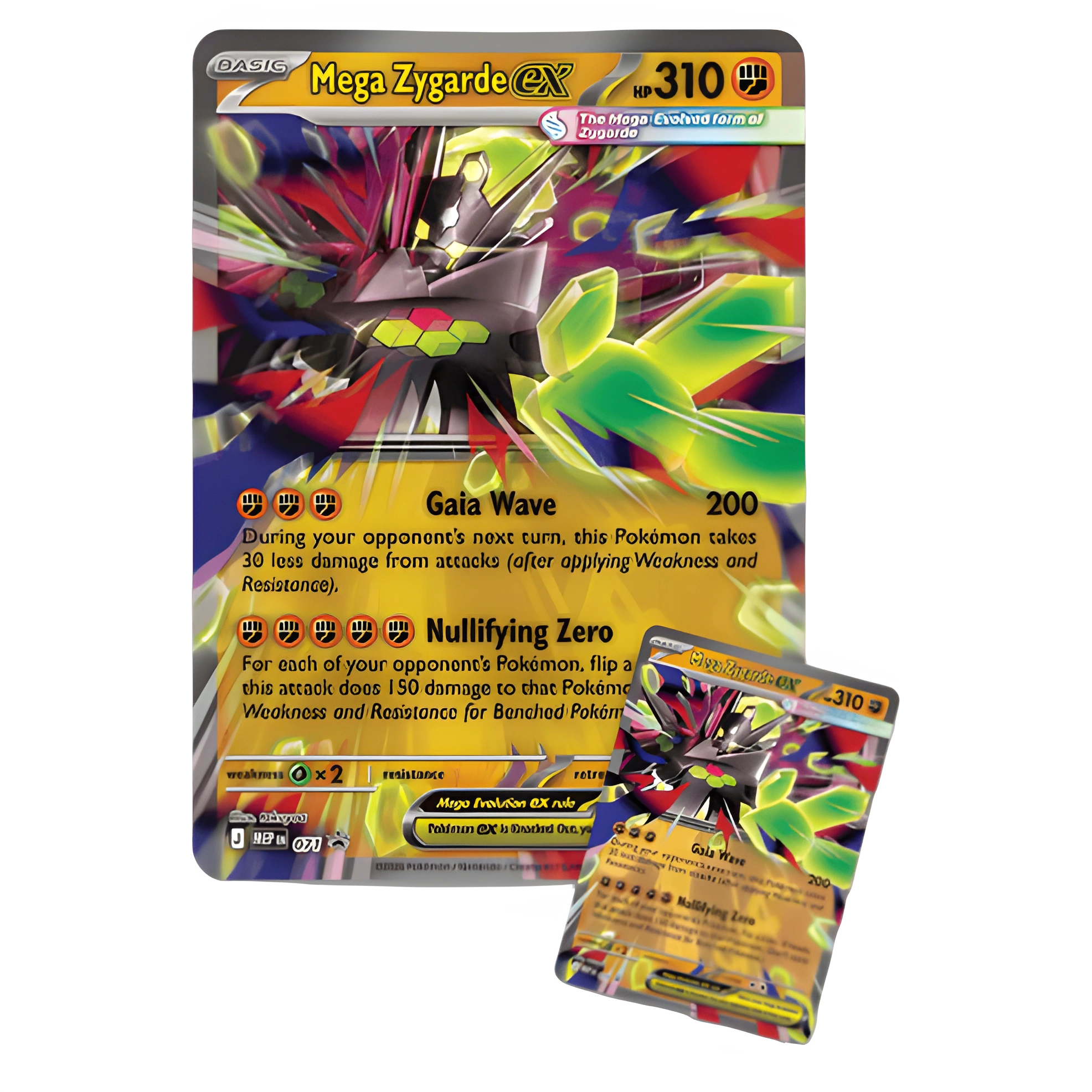 Pokémon TCG: Mega Zygarde ex Premium Collection box