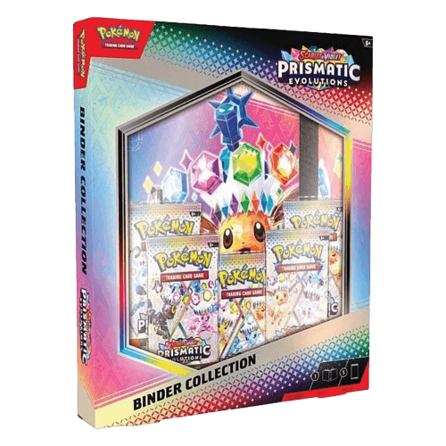 FÖRBESTÄLL: Pokémon S&V 8.5: Prismatic Evolutions Binder Collection Box