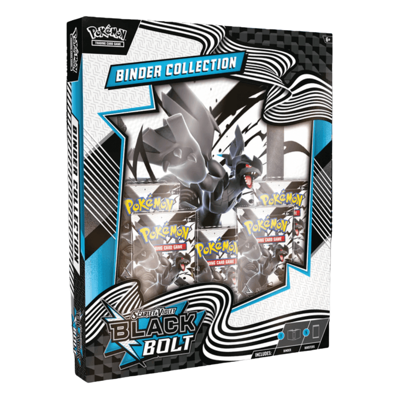 Pokémon TCG: Scarlet & Violet SV10.5 Black Bolt Binder Collection box