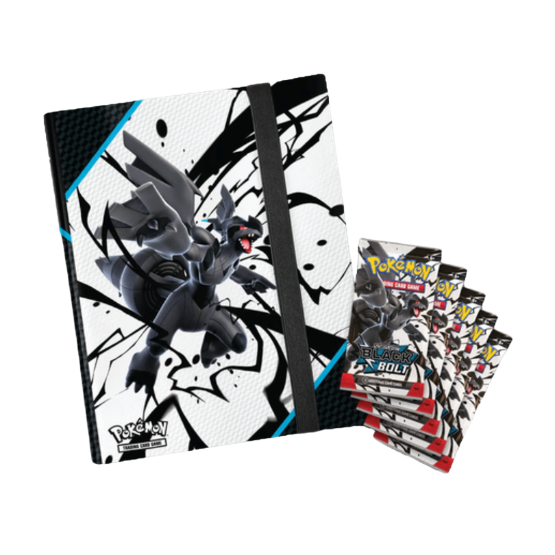Pokémon TCG: Scarlet & Violet SV10.5 Black Bolt Binder Collection box