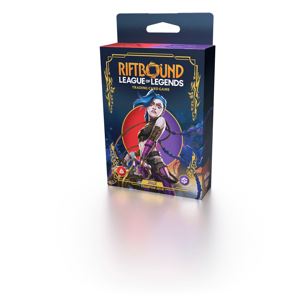 [FÖRBESTÄLLNING] Riftbound League of Legends TCG - Origins Champion Deck - Jinx