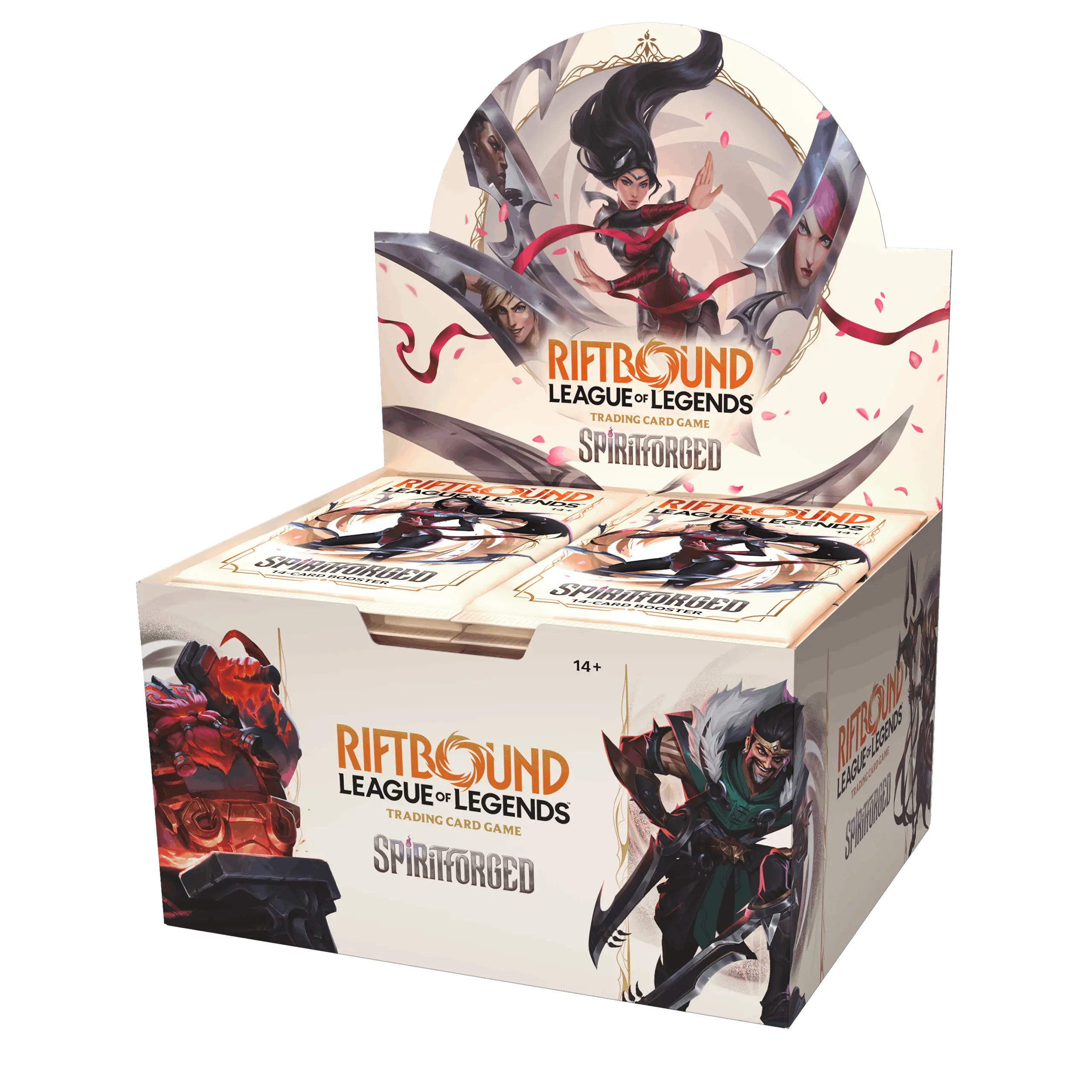 Riftbound League of Legends TCG - Spirirtforged Booster Display