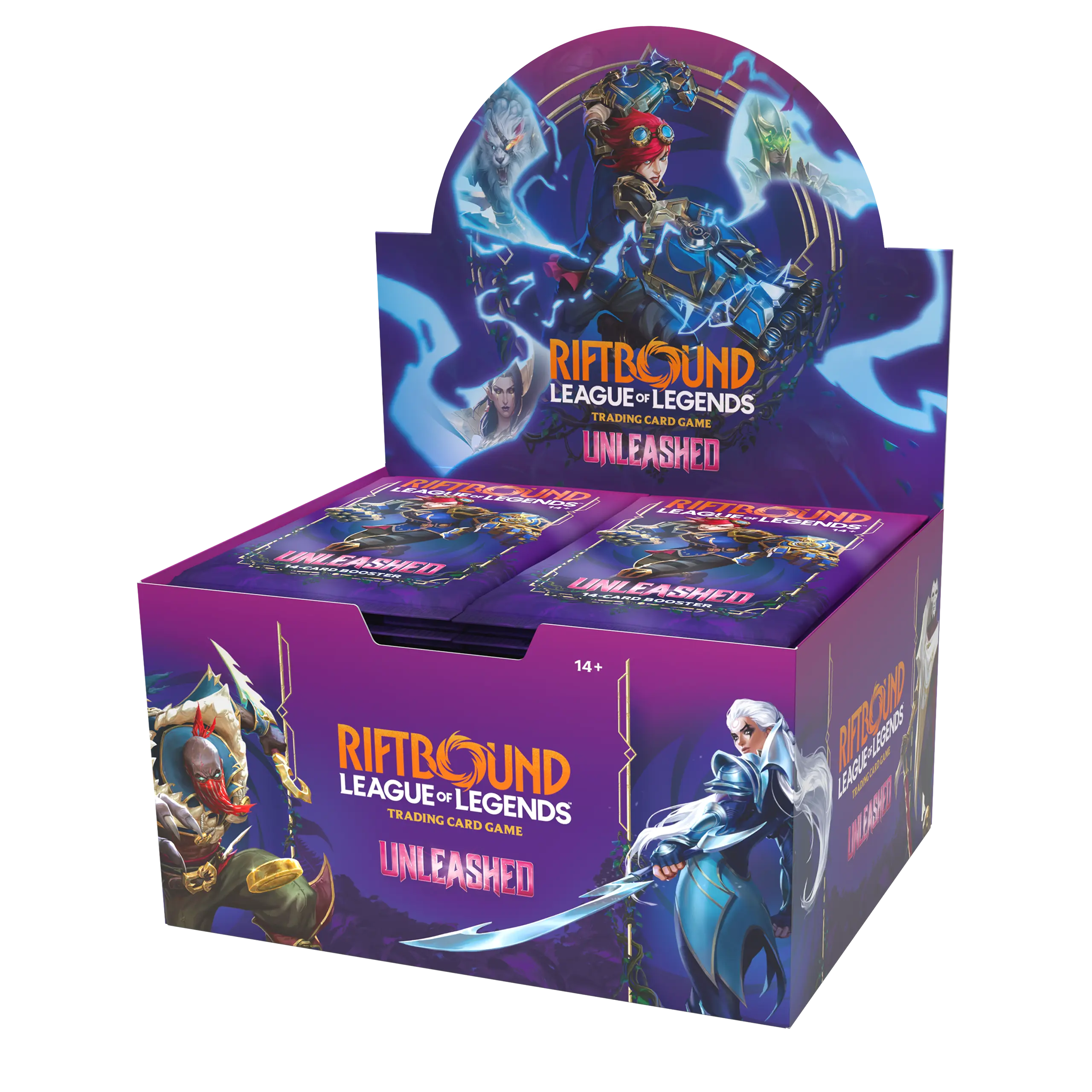 Riftbound League of Legends TCG - Unleashed Booster Display