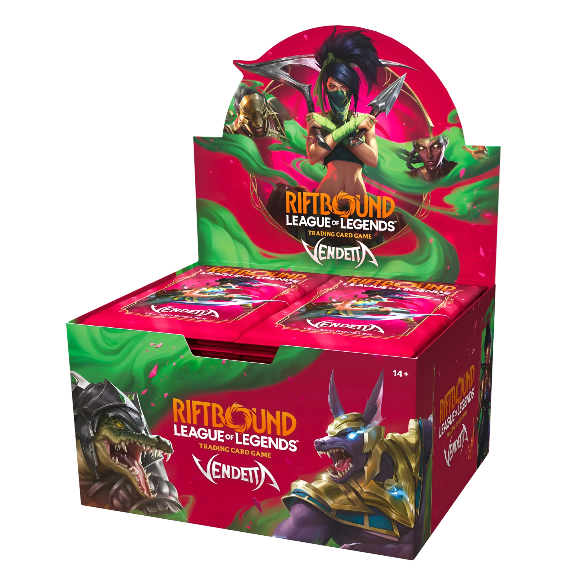 Riftbound League of Legends TCG - Vendetta Booster Display