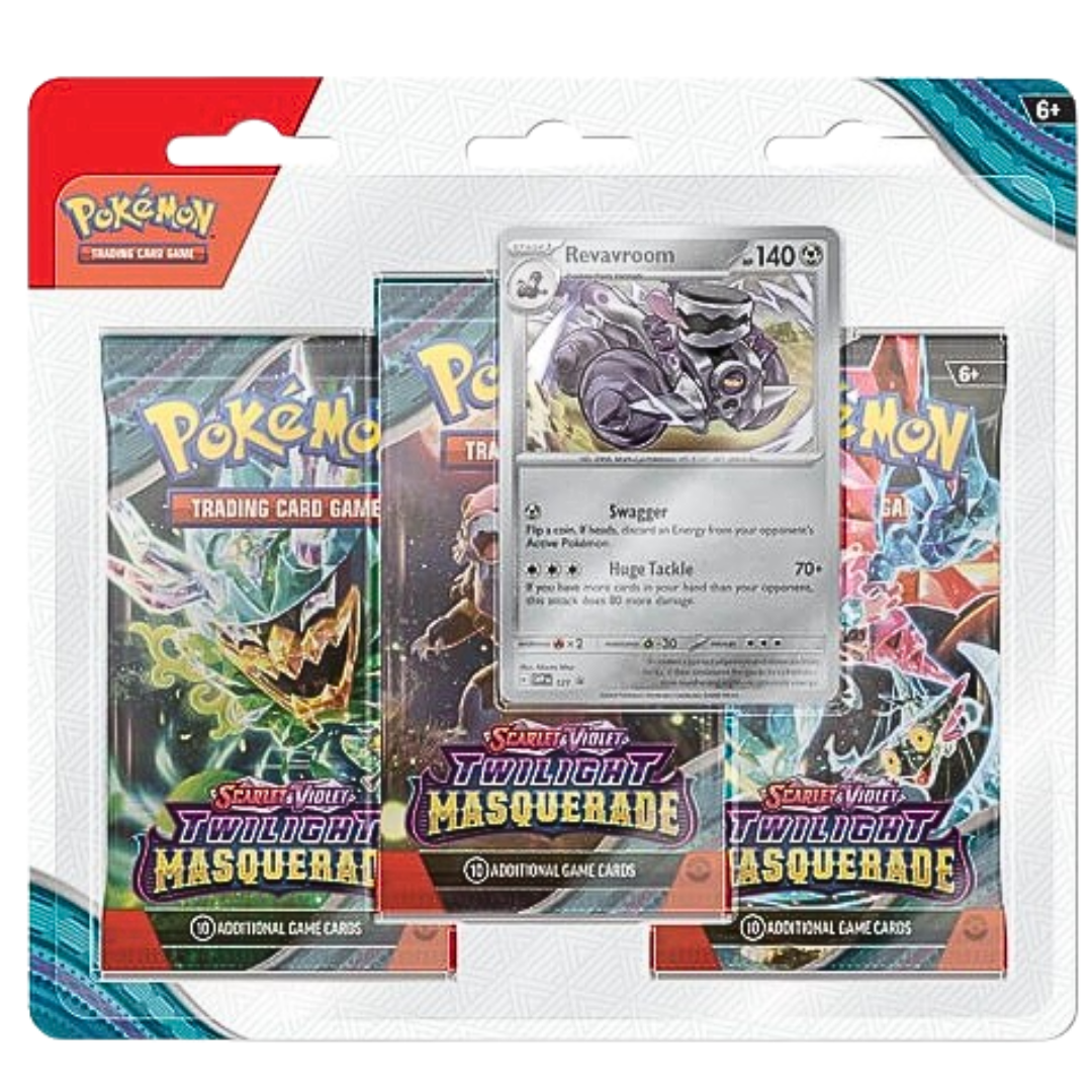 Twilight Masquerade SV6 3 Pack blister (Revavroom)