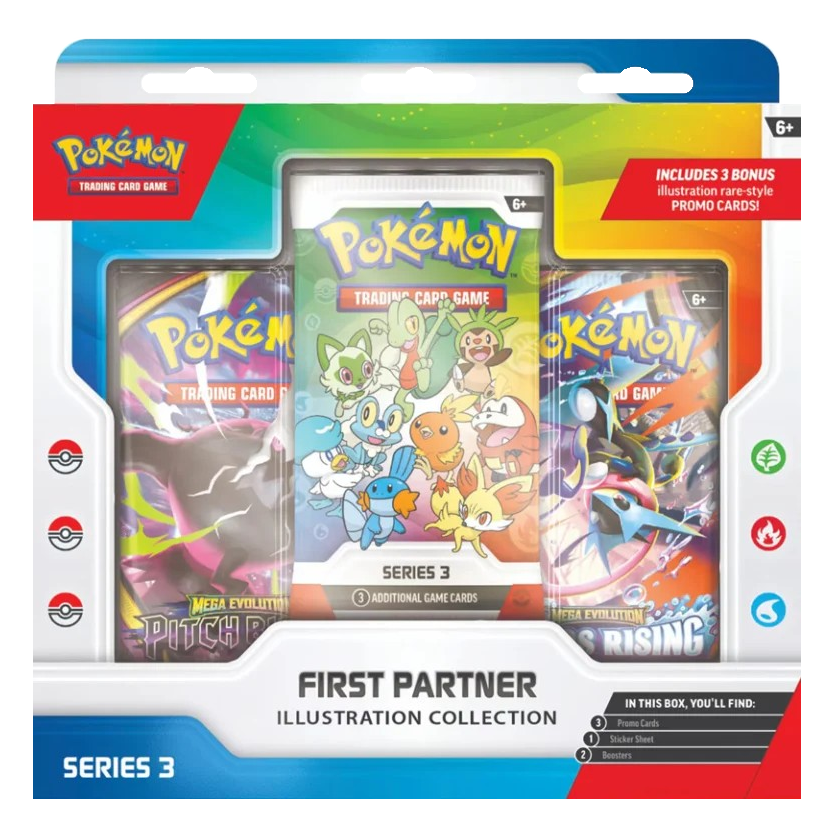 Pokémon TCG: First Partner Illustration Collection Series 3 – framsida