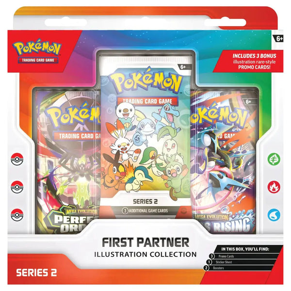 Pokémon TCG First Partner Illustration Collection Series 2 – rakt framifrån