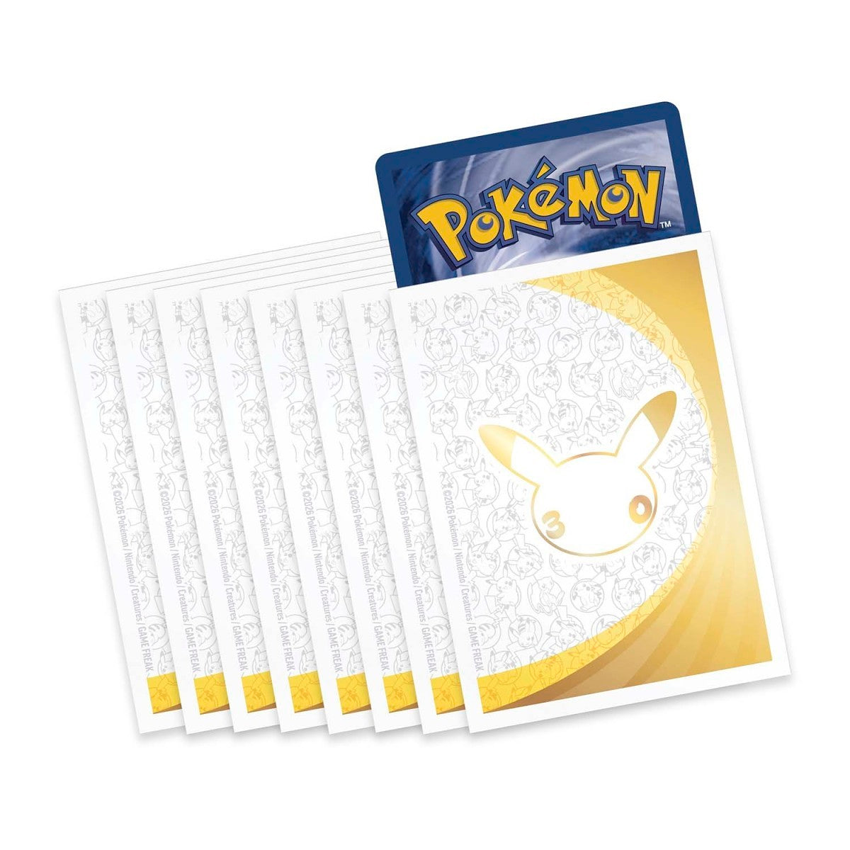 Pokémon Sleeves: 30th Celebration – Pikachu – 65 st