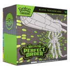 Pokémon TCG: Perfect Order M3 Elite trainer box – transparent produktbild