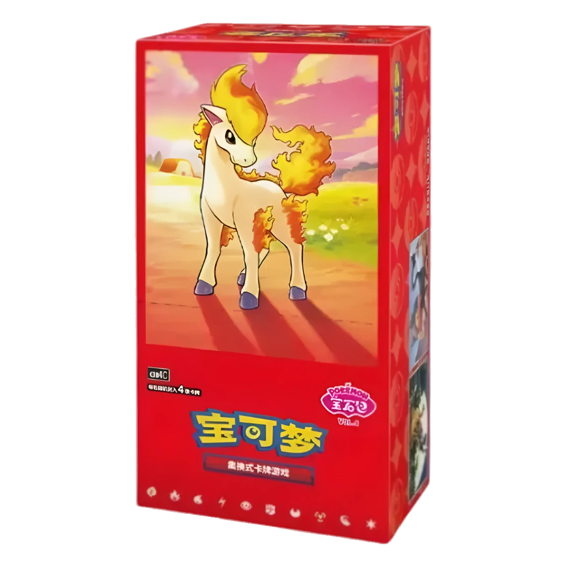 Pokémon TCG: Gem Pack 4 Booster box (Kinesisk) – transparent produktbild