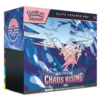 Pokémon TCG: Chaos Rising M4 Elite trainer box – transparent produktbild