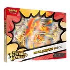 Pokémon TCG: Ascended Heroes Mega Emboar ex Collection box – transparent produktbild