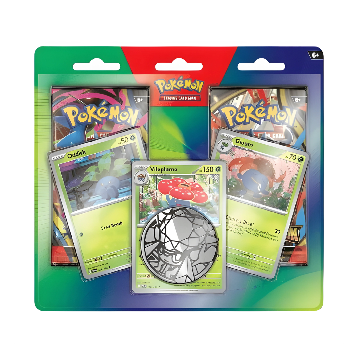 Pokémon TCG: Enhanced 2-Pack Blister – transparent produktbild