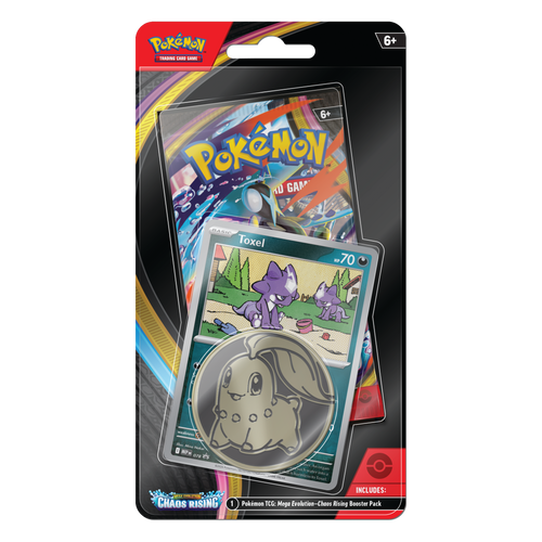 Pokémon TCG: Chaos Rising M4 Blister (Toxel) – transparent produktbild