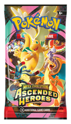 Pokémon Ascended Heroes M2.5 boosterpack – engelsk förpackning med Dragonite.