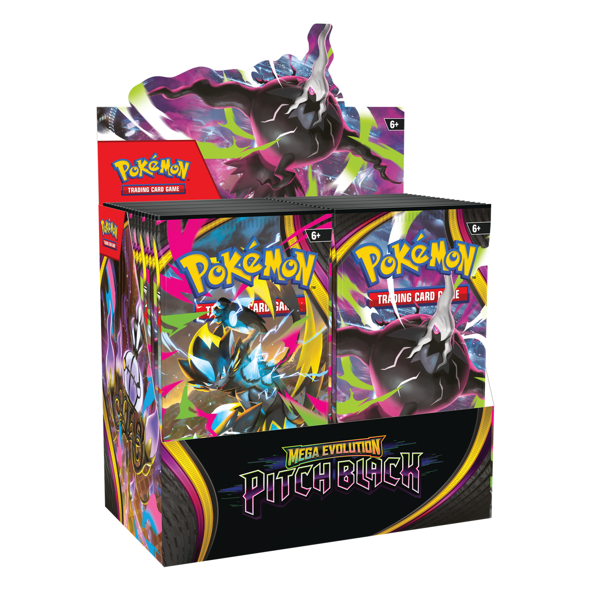 Pokémon TCG: Pitch Black M5 Booster box – transparent produktbild