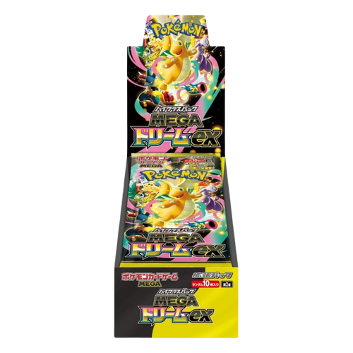 Pokémon TCG: Mega Dream ex m2a Booster box (Japansk) – transparent produktbild
