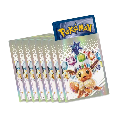 Prismatic Evolutions Sleeves – kortfickor med Eevee och dess utvecklingar.