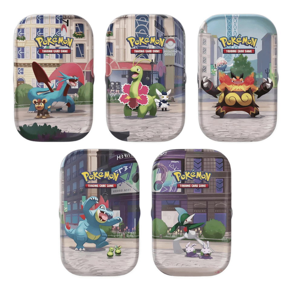 Pokémon TCG: 2026 Summer Lumiose City Mini Tin – produktbild 3